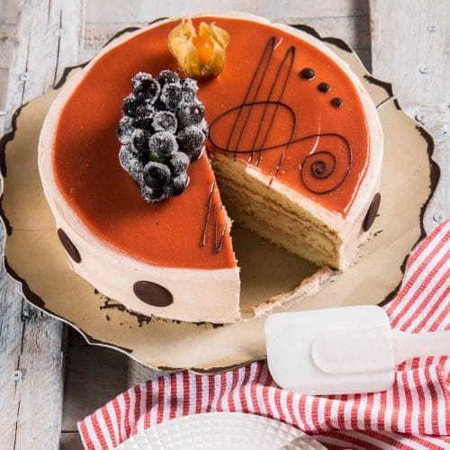 torta de cumpleaños guayaba