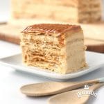 Postre de Milhoja de Arequipe light sin Azúcar bogota