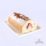 Postre Rollo de Fresa Bogota