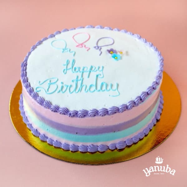 Ponqué infantil Decorado en crema vegetal
